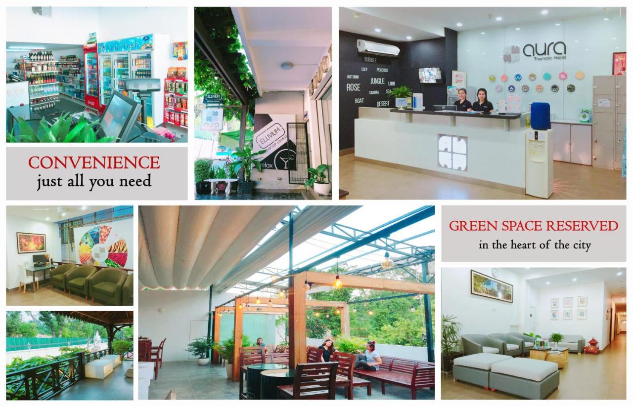 Aura Thematic Hostel Phnom Penh Zewnętrze zdjęcie